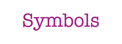 Symbols