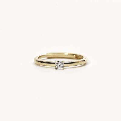 Anello Solitario - Mabina Gioielli