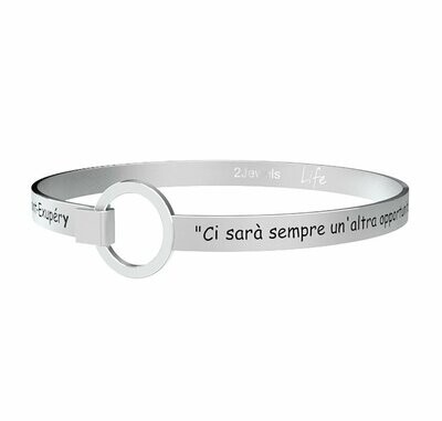 Ci Sarà Sempre Un'Altra Opportunità … A. De Saint-Exupe'Ry Bracciale - Donna - Kidult