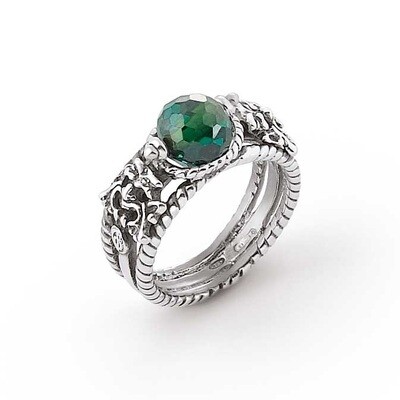 Anello Iride Verde - Gerardo Sacco