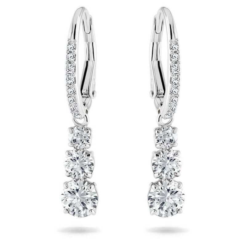 Orecchini a cerchio Attract Trilogy Swarovski