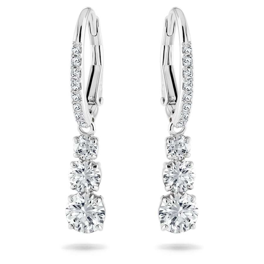 Orecchini a cerchio Attract Trilogy Swarovski