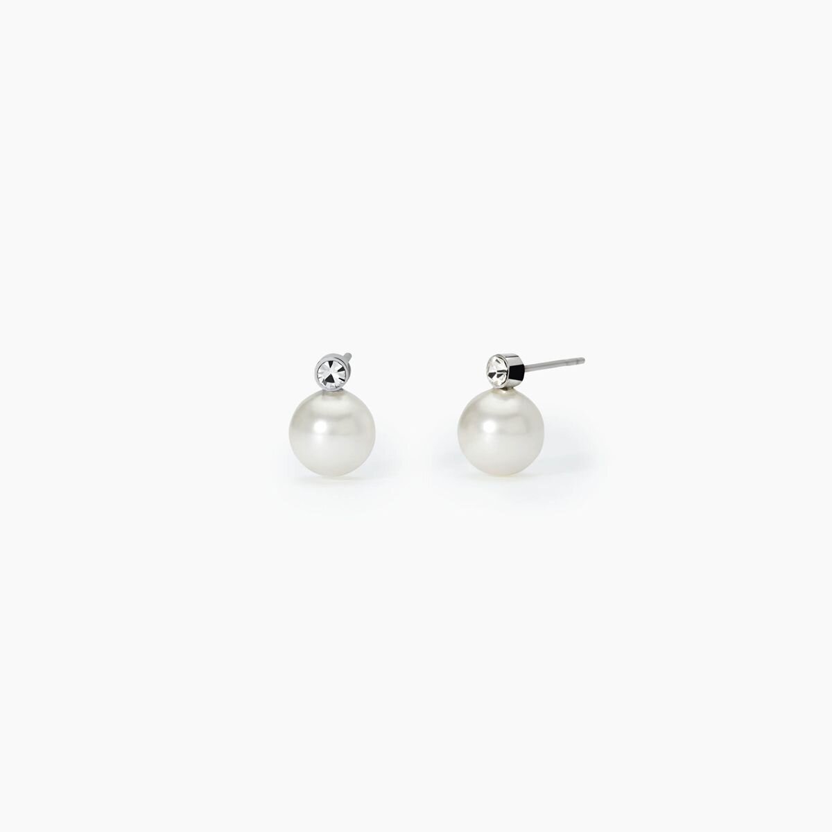 Orecchini in acciaio 316L perle conchiglia cristal Donna 2JEWELS