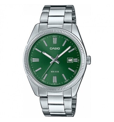 Casio Orologio Classic Green Acciaio Collection Casio Orologio Classic Green Acciaio Collection