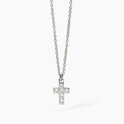 Girocollo in acciaio 316L zirconi Donna 2JEWELS