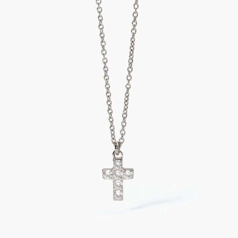Girocollo in acciaio 316L zirconi Donna 2JEWELS