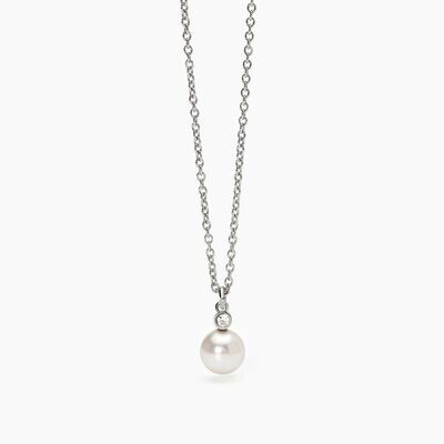 Girocollo in acciaio 316L perle conchiglia cristal Donna 2JEWELS