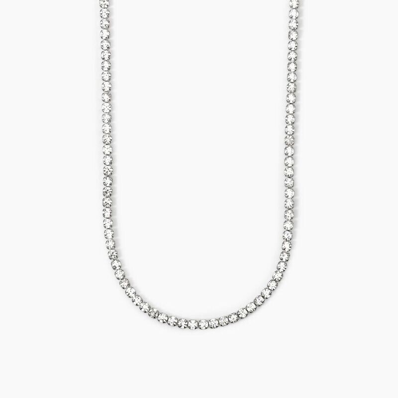 Collana in acciaio 316L cristalli Uomo 2JEWELS