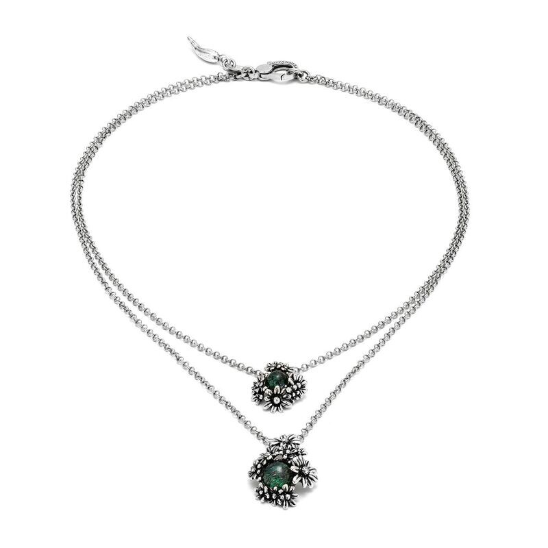 Collana Margherite Garden Double - Giovanni Raspini Collana Margherite Garden Double - Giovanni Raspini