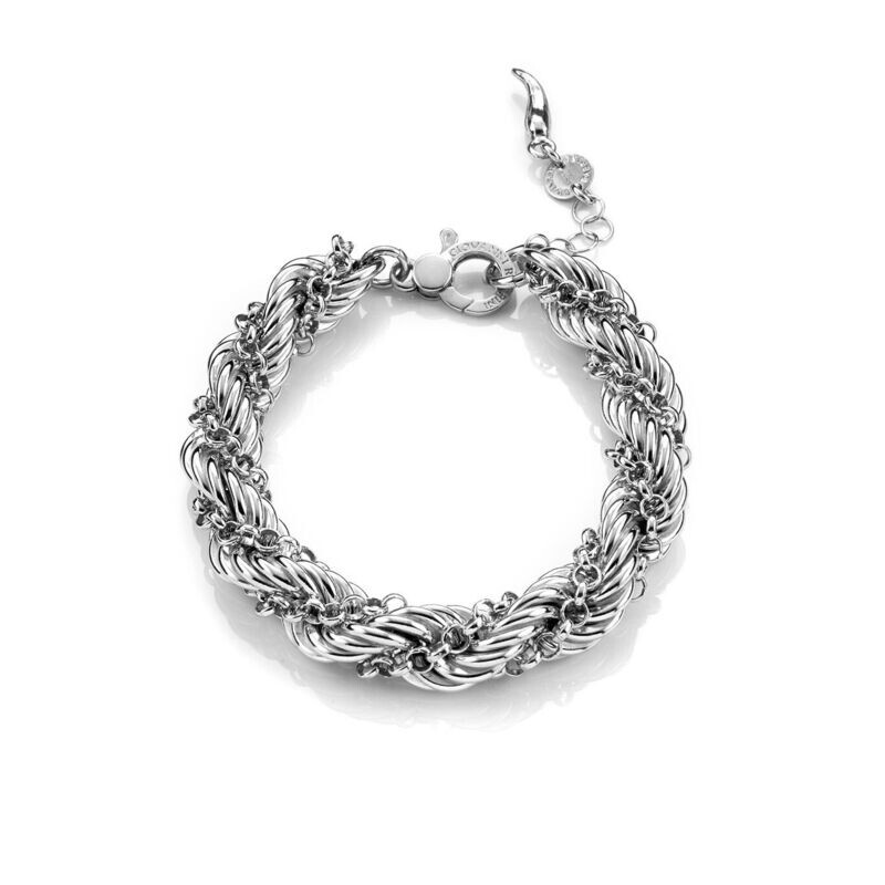 Bracciale Torchon E Catena - Giovanni Raspini Bracciale Torchon E Catena - Giovanni Raspini
