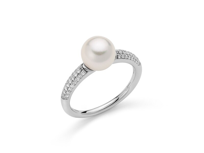 Anello "Perla" 8.5-9 Miluna