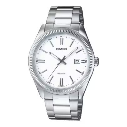 Casio Orologio Classic White Acciaio Collection Casio Orologio Classic White Acciaio Collection