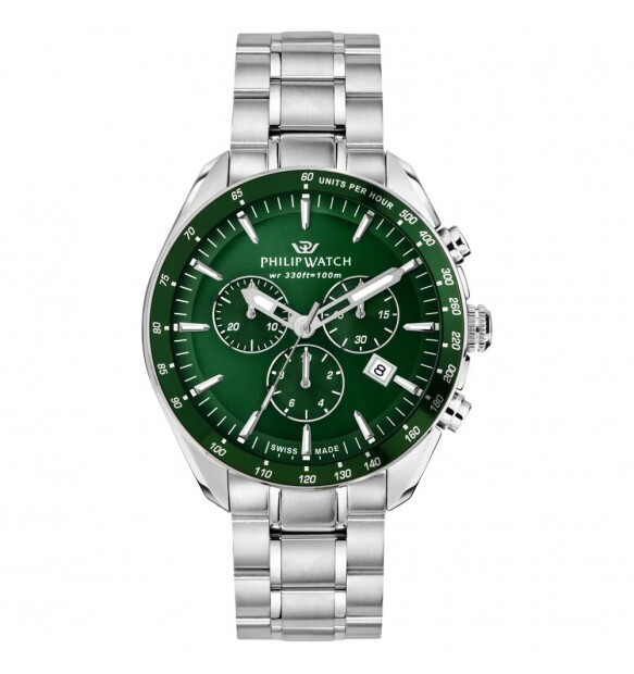 Orologio Blaze Chrono Green 42mm - Philip Watch Orologio Blaze Chrono Green 42mm - Philip Watch