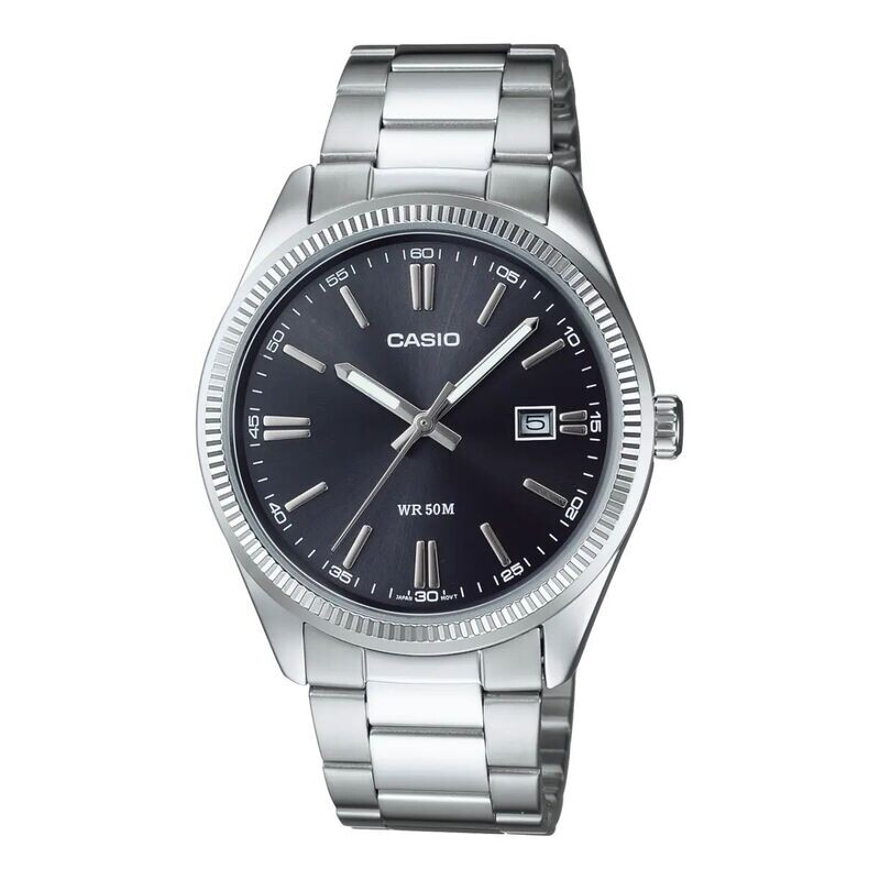 Casio Orologio Classic Black Acciaio Collection Casio Orologio Classic Black Acciaio Collection