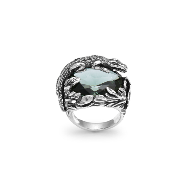 Anello Coccodrillo Color - Giovanni Raspini Anello Coccodrillo Color - Giovanni Raspini