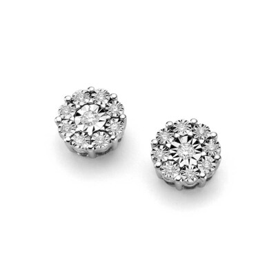 Orecchini Incanto con dischetti diamantati Donna Oro Orecchini Incanto con dischetti diamantati Donna Oro