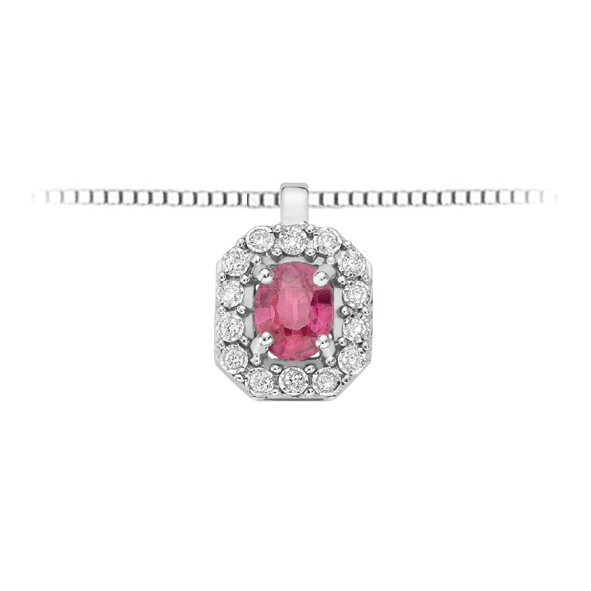 Collana Donnaoro Smeraldo E Diamanti DonnaOro Luce