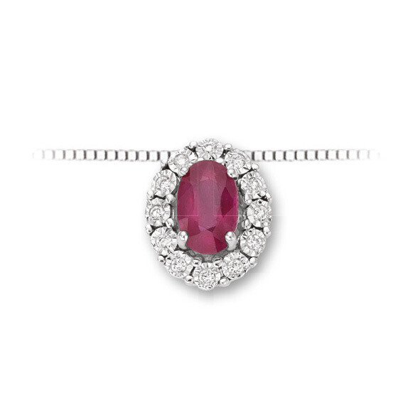 Collana Donnaoro Smeraldo E Diamanti DonnaOro Luce