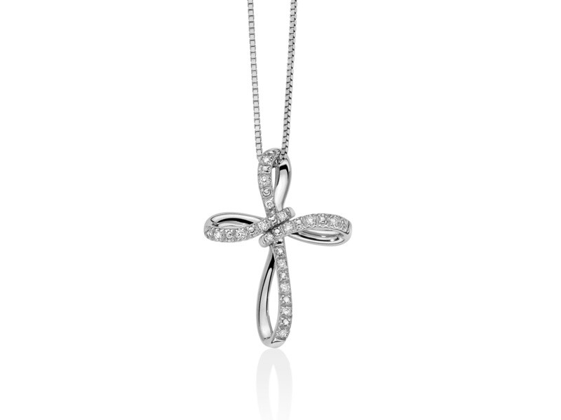 Croce Oro E Diamanti Miluna