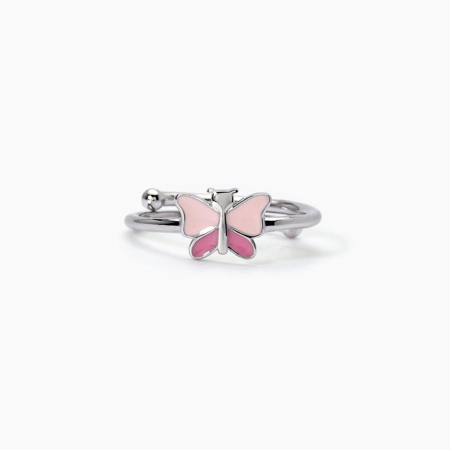 Anello in argento con farfallina BUTTERFLY Mabina Junior