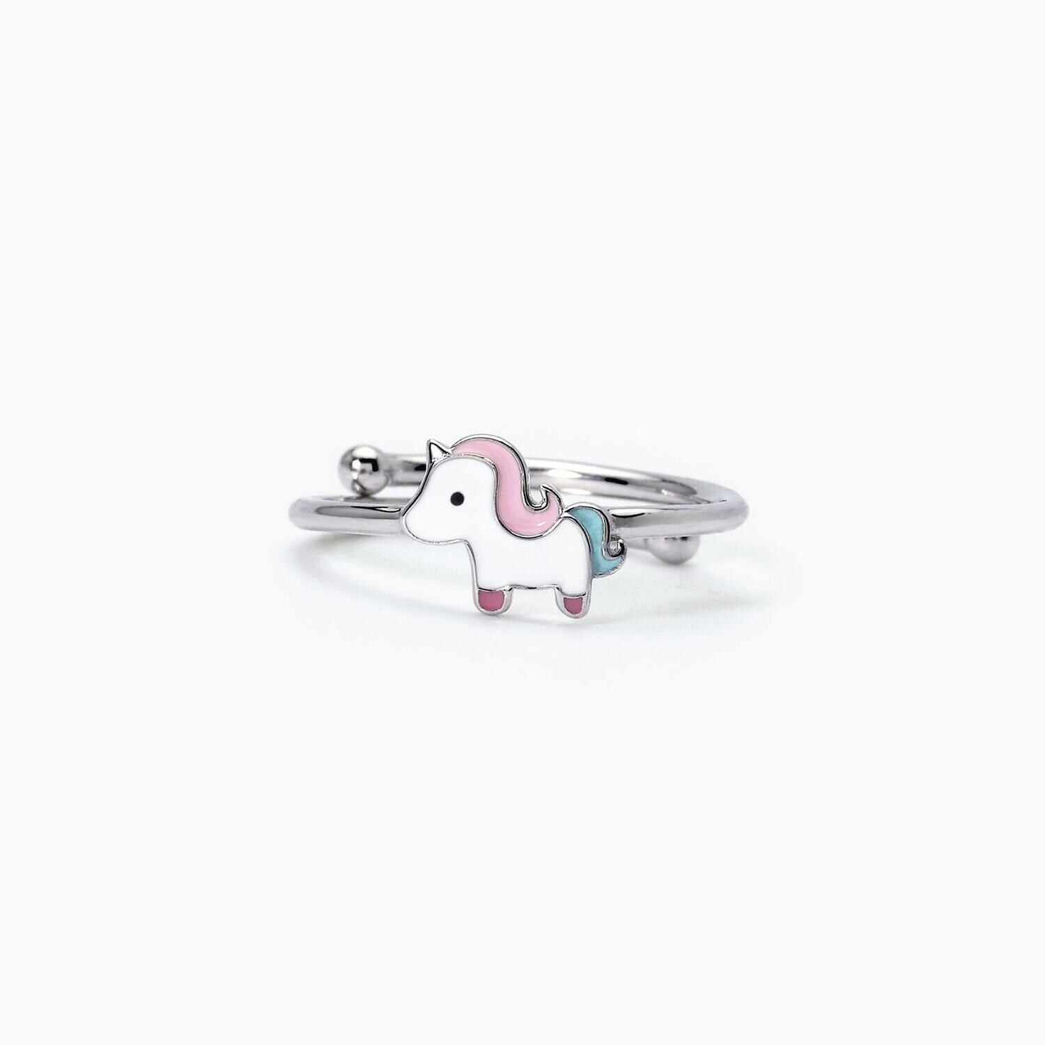 Anello in argento con unicorno UNICORNO MAGICO Mabina Junior Anello in argento con unicorno UNICORNO MAGICO Mabina Junior