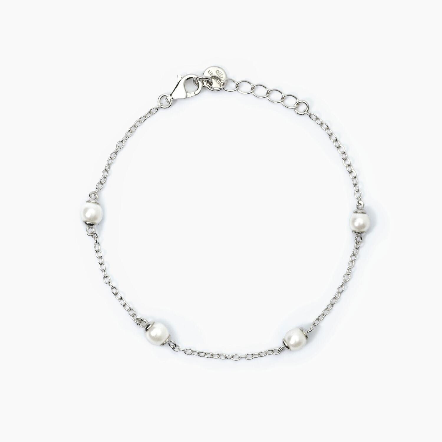 Bracciale in argento con perle DREAM STONE Mabina Junior