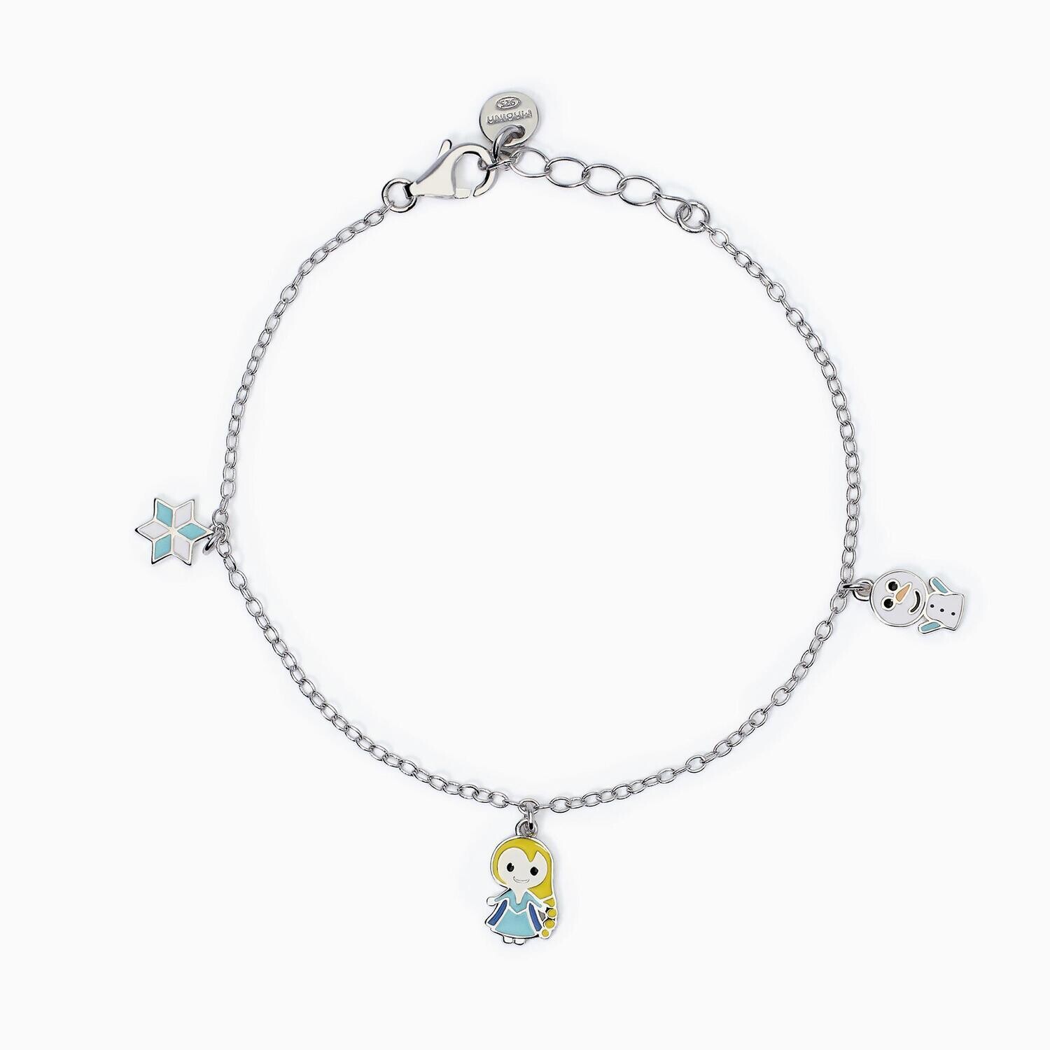 Bracciale da bambina con ciondoli neve FANTASY  Mabina Gioielli