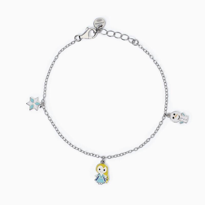 Bracciale da bambina con ciondoli neve FANTASY  Mabina Gioielli
