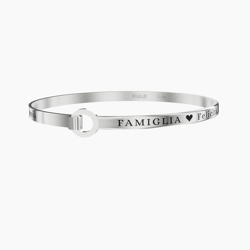 Bracciale FAMIGLIA rigido con ciondolo  KIDULT