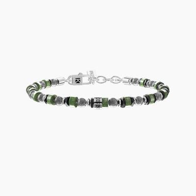 Bracciale uomo con turchese e pietre KIDULT