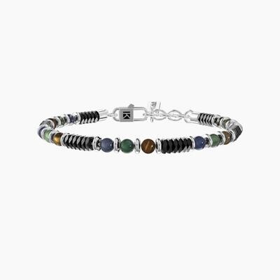Bracciale uomo con giada e pietre KIDULT