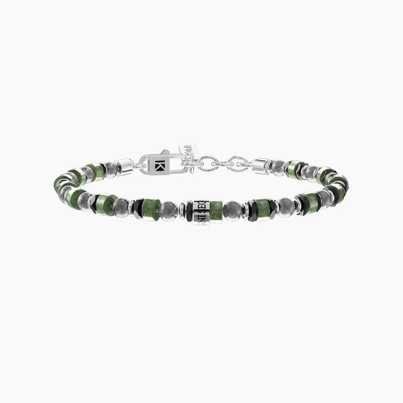 Bracciale uomo con turchese e pietre KIDULT