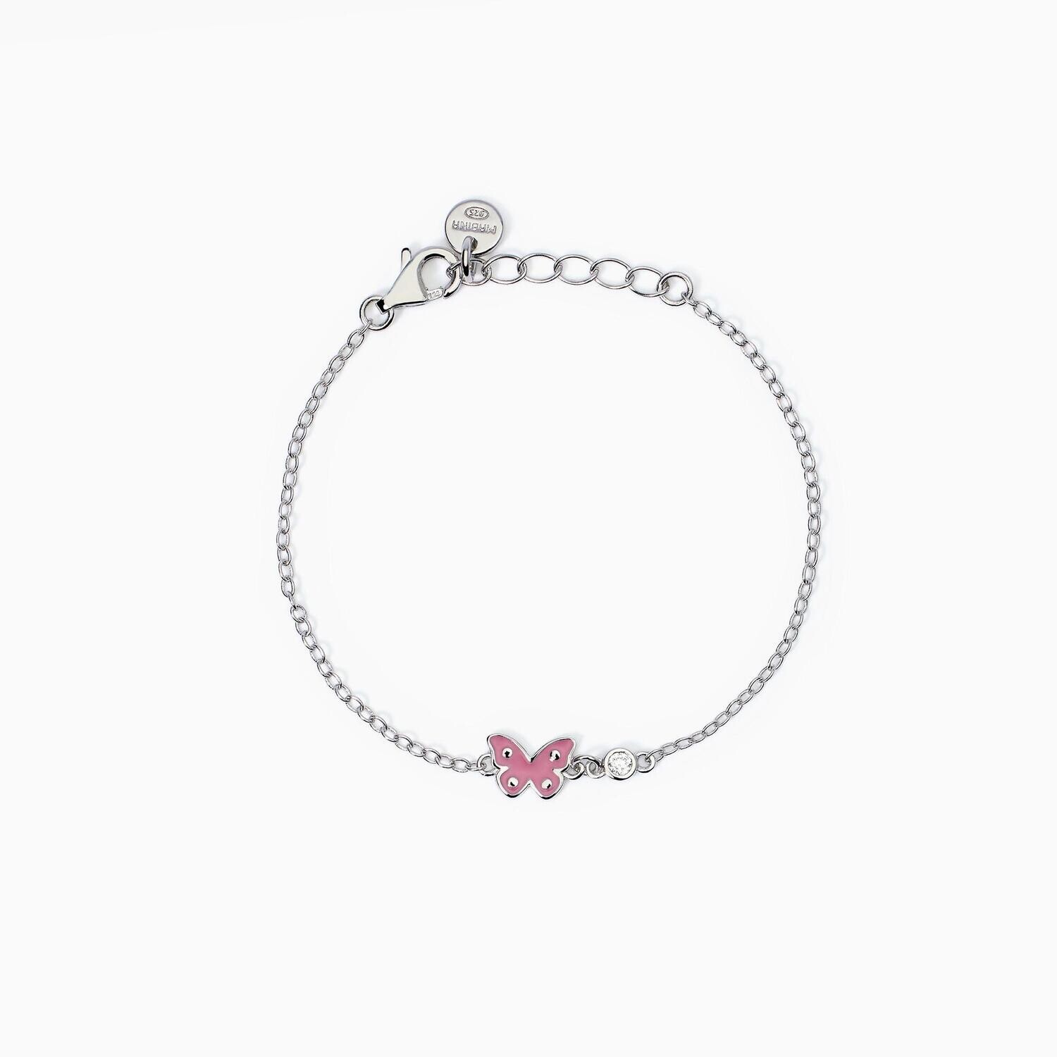 Bracciale da bambina con farfalla BUTTERFLY Mabina Gioielli