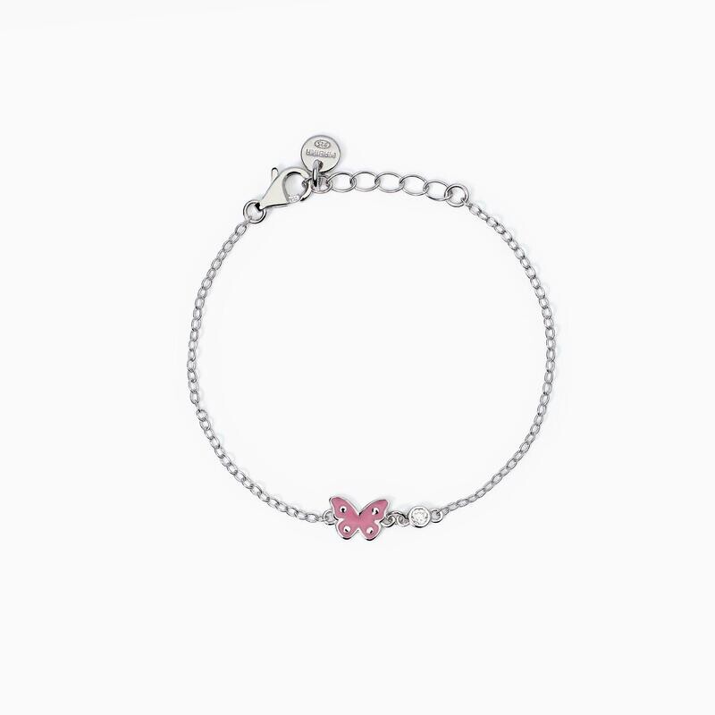 Bracciale da bambina con farfalla BUTTERFLY Mabina Gioielli