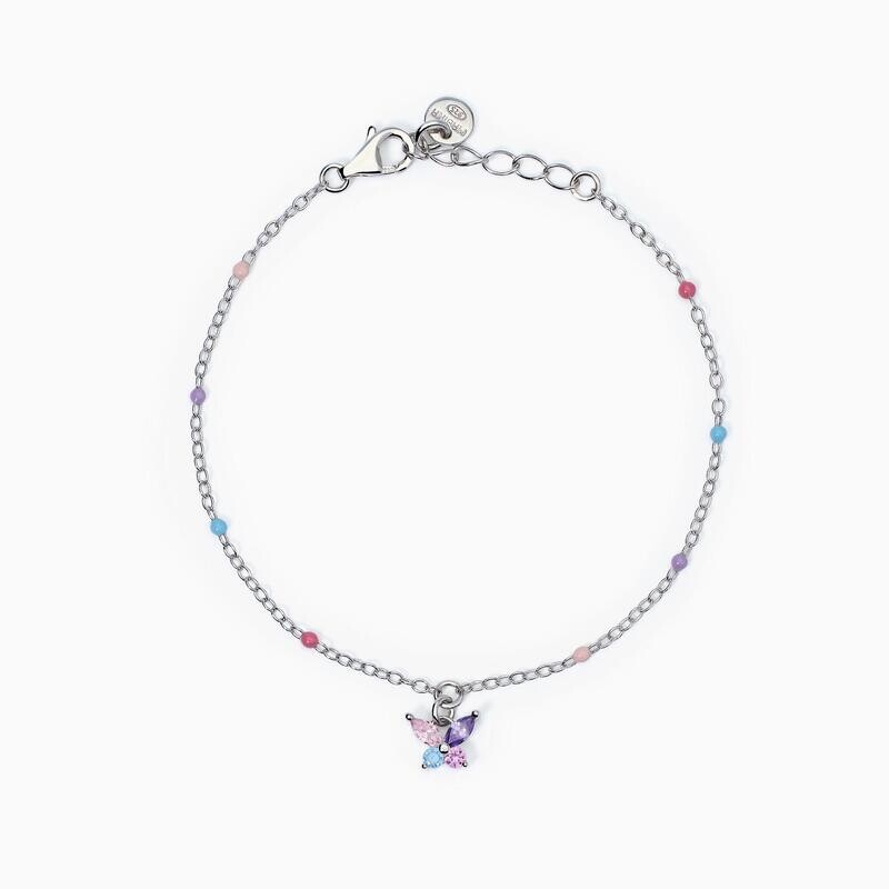 Bracciale da bambina con pendente farfalla SECRET GARDENY  Mabina Gioielli