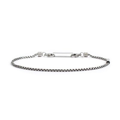 Bracciale catena box rounded 2mm Marlu' Uomo
