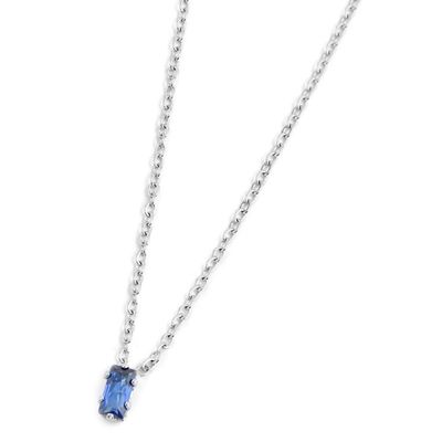 Collana con zircone baguette Marlu' Donna