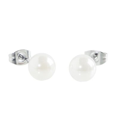 Orecchini a lobo sfera 8mm Marlu' Donna
