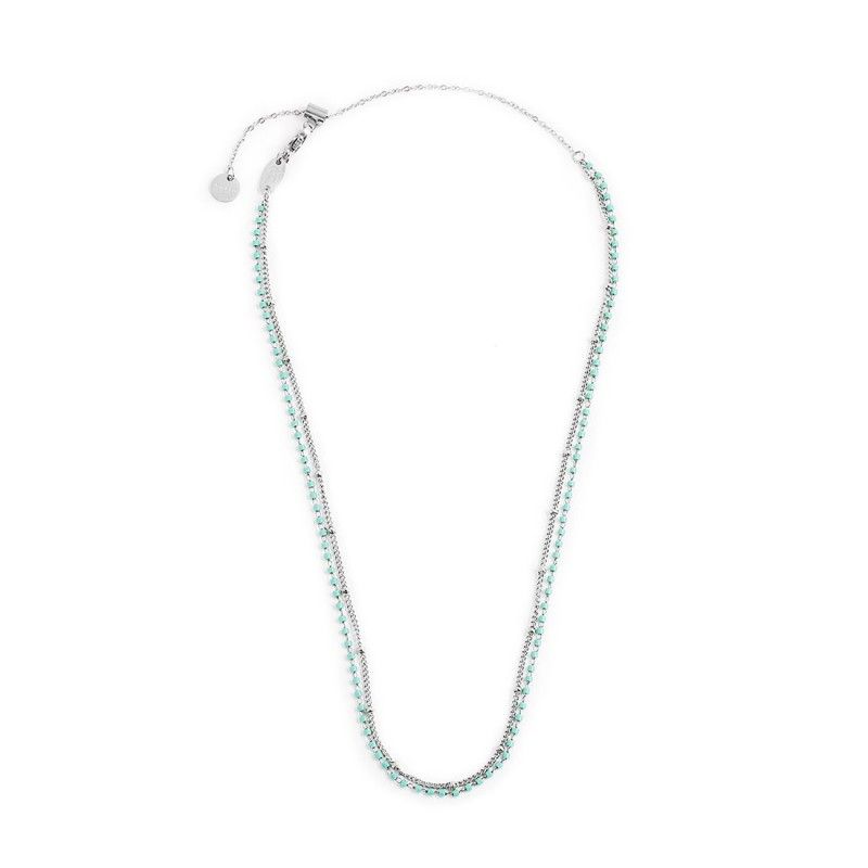 Collana catena grumetta e miyuki Marlu' Donna Collana catena grumetta e miyuki Marlu' Donna