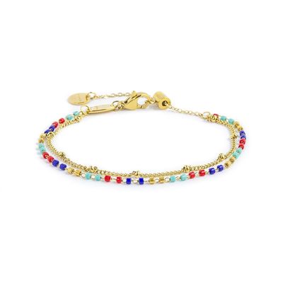 Bracciale catena grumetta e myuki Marlu' Donna