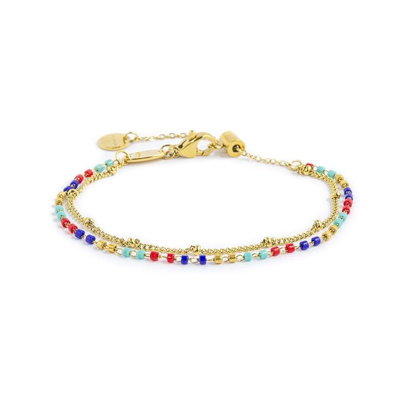 Bracciale catena grumetta e myuki Marlu' Donna