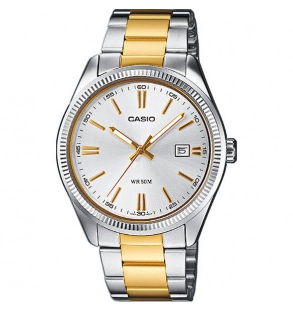 Casio Orologio Classic Bicolore Acciaio Collection Casio Orologio Classic Bicolore Acciaio Collection