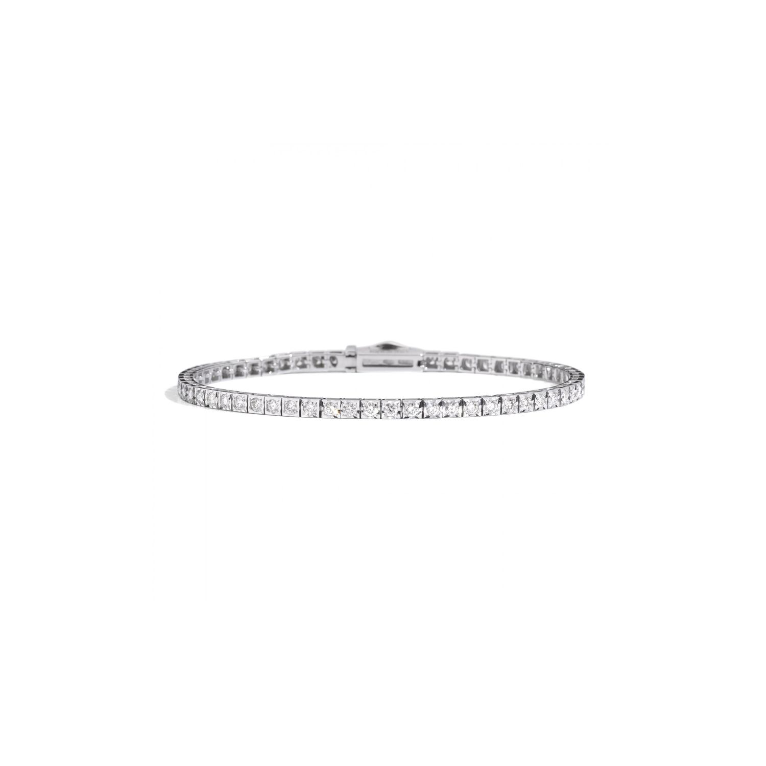 Bracciale Tennis Recarlo Face Cube