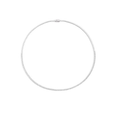 Collana Tennis Recarlo Face Cube