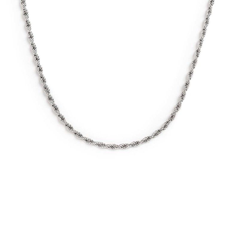 Collana catena a corda 2,5mm Donna Uomo Marlu'