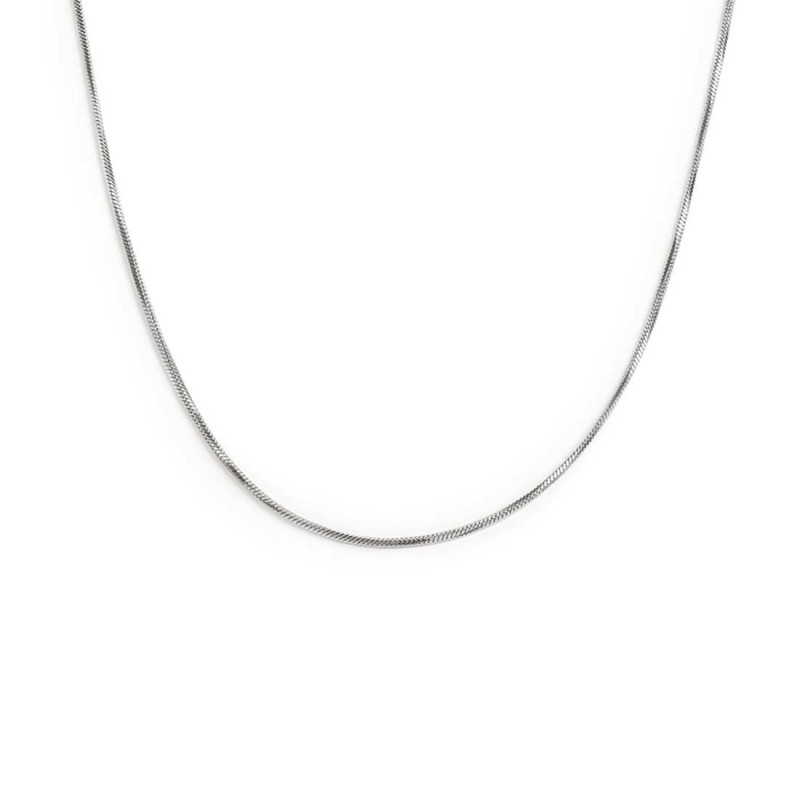 Collana catena snake quadrata Donna Uomo Marlu' - 33CN0029