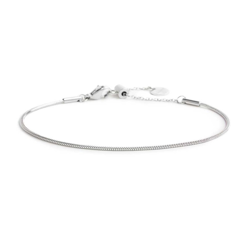 Bracciale catena snake quadrata Donna Uomo Marlu' - 33BR0044