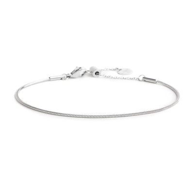 Bracciale catena snake quadrata Donna Uomo Marlu'
