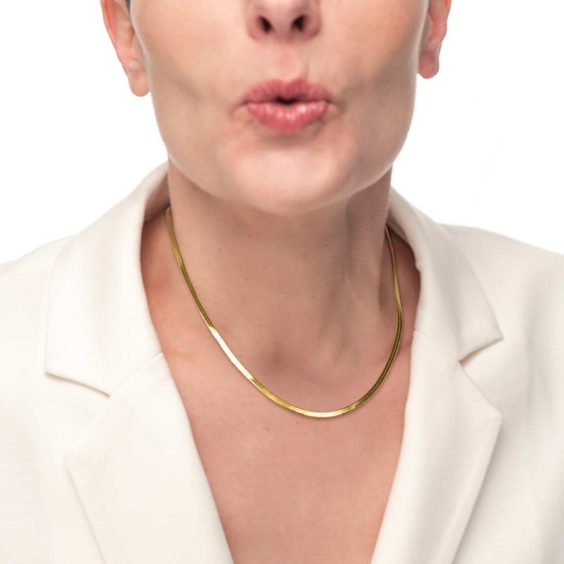 Collana catena snake Donna Uomo Marlu' - 33CN0025G