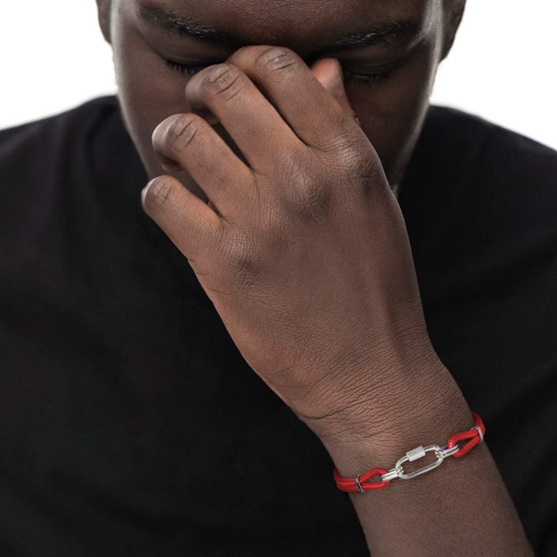 Bracciale anello centrale ovale Uomo Marlu' - 30BR0023-R